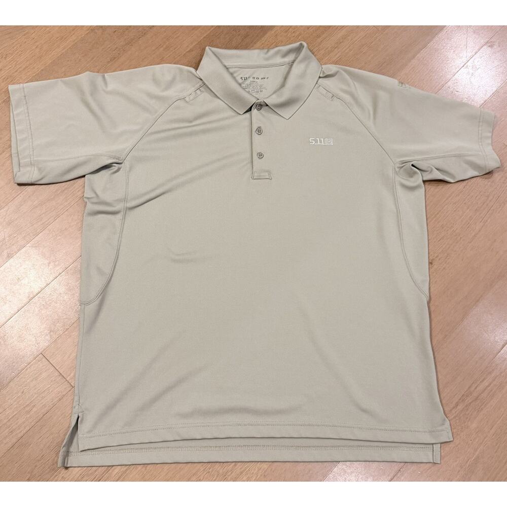 Lot Of 3 5.11 Tactical Mens Polo Shirts XL Short Sleeve Performance - Picture 7 of 8
